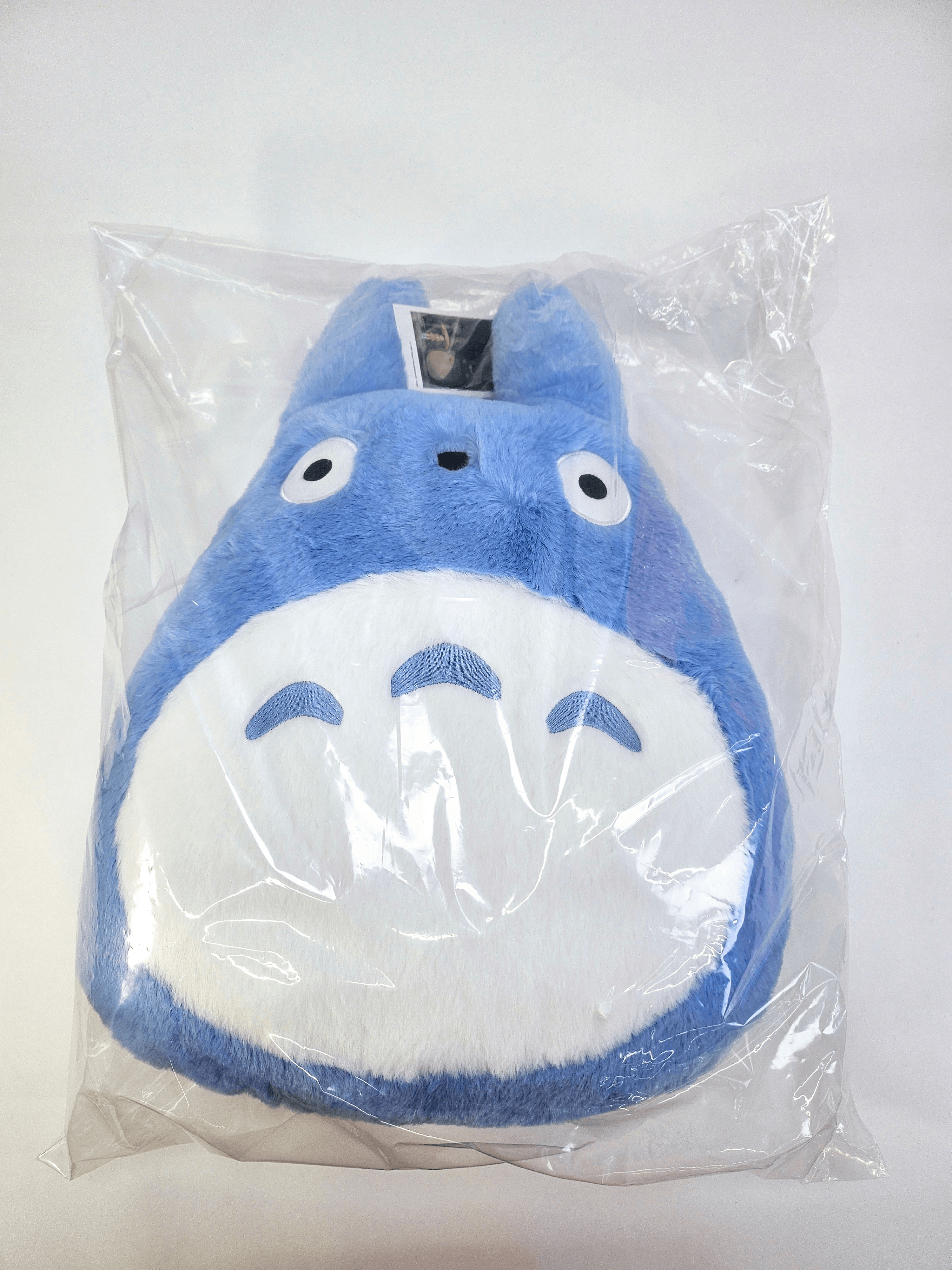 Medium Blue Totoro Nakayoshi Plush (Flat) "My Neighbor Totoro" | 045557148027