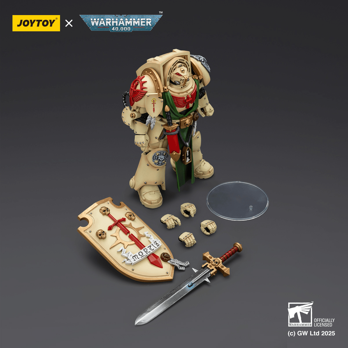 Dark Angels Deathwing Knight 3 With Power Sword and Storm Shield | 6927054402502