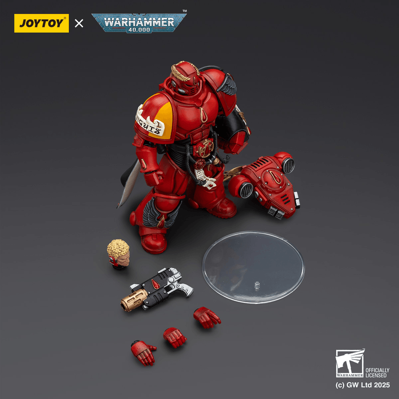 JOYTOY Blood Angels Captain with Inferno Pistol & Power Fist