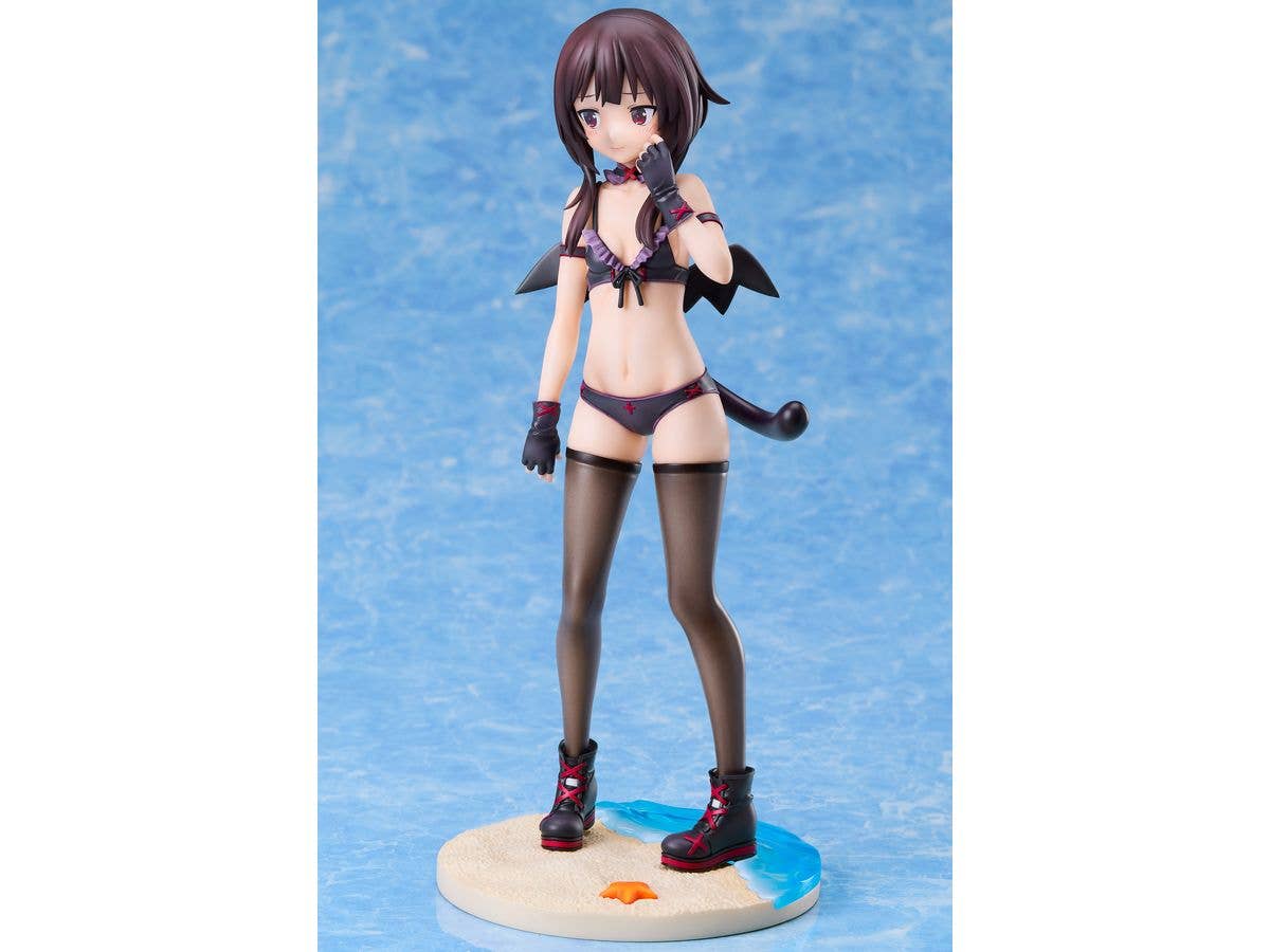 A.DIMENSION KONOSUBA:ANEXPLOSION on this wonderful world!! Megumin -Chomusuke Swimsuit- Ver. 1/7 Complete Figure | 4595057570010
