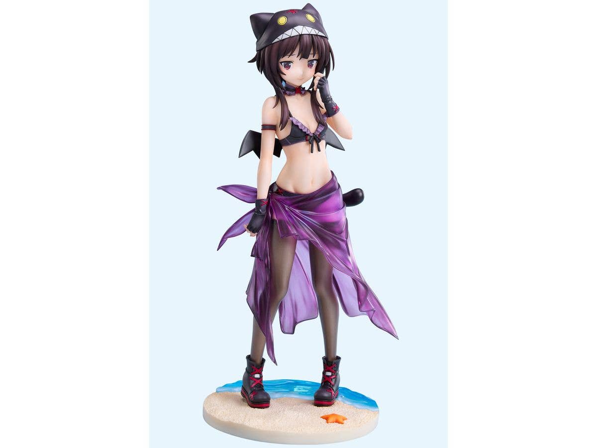 A.DIMENSION KONOSUBA:ANEXPLOSION on this wonderful world!! Megumin -Chomusuke Swimsuit- Ver. 1/7 Complete Figure | 4595057570010
