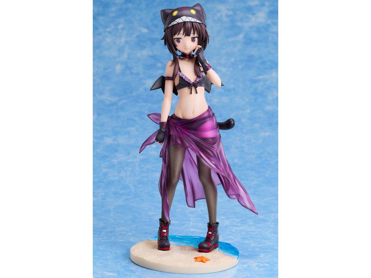 A.DIMENSION KONOSUBA:ANEXPLOSION on this wonderful world!! Megumin -Chomusuke Swimsuit- Ver. 1/7 Complete Figure | 4595057570010