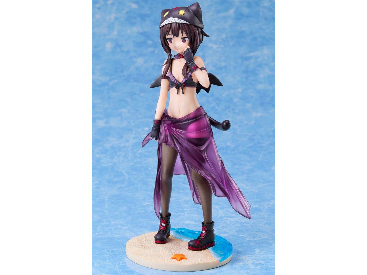 A.DIMENSION KONOSUBA:ANEXPLOSION on this wonderful world!! Megumin -Chomusuke Swimsuit- Ver. 1/7 Complete Figure | 4595057570010