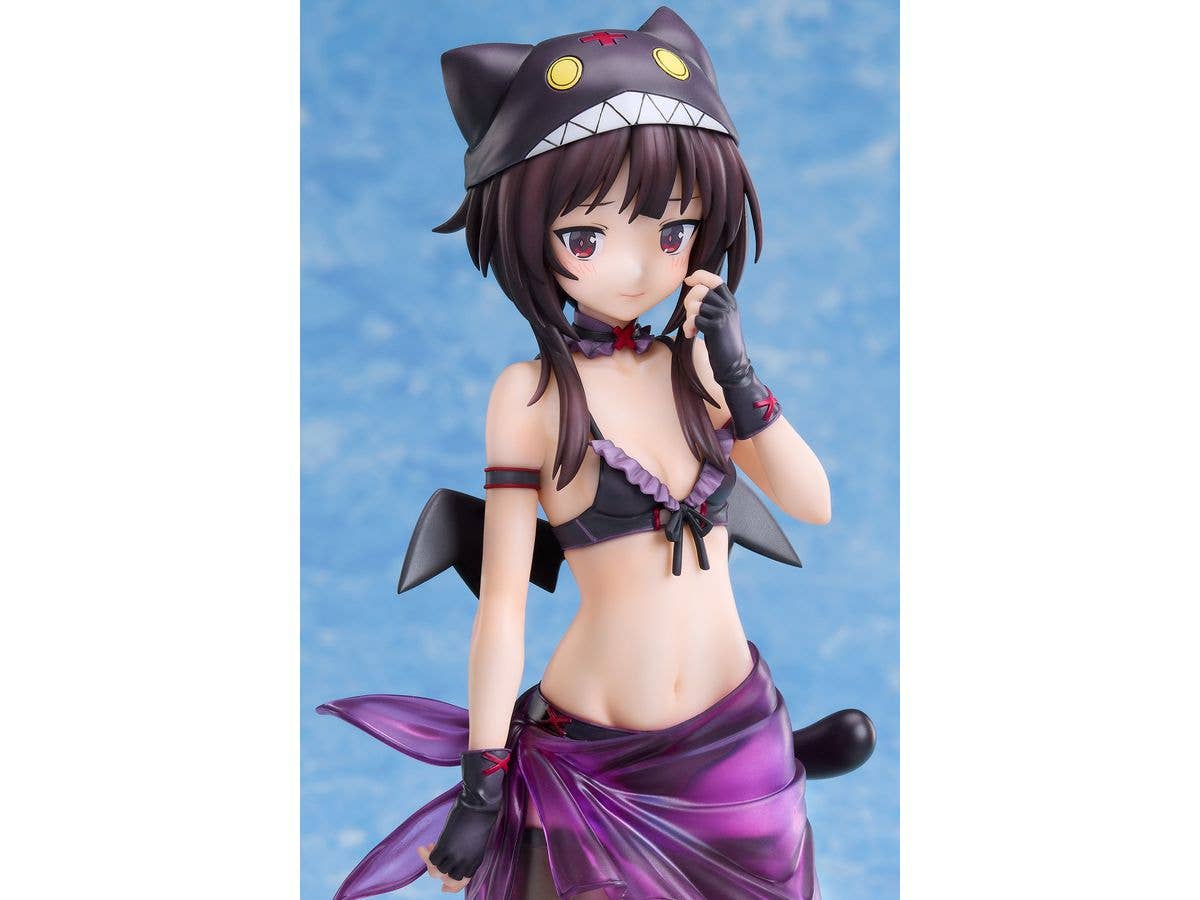 A.DIMENSION KONOSUBA:ANEXPLOSION on this wonderful world!! Megumin -Chomusuke Swimsuit- Ver. 1/7 Complete Figure | 4595057570010