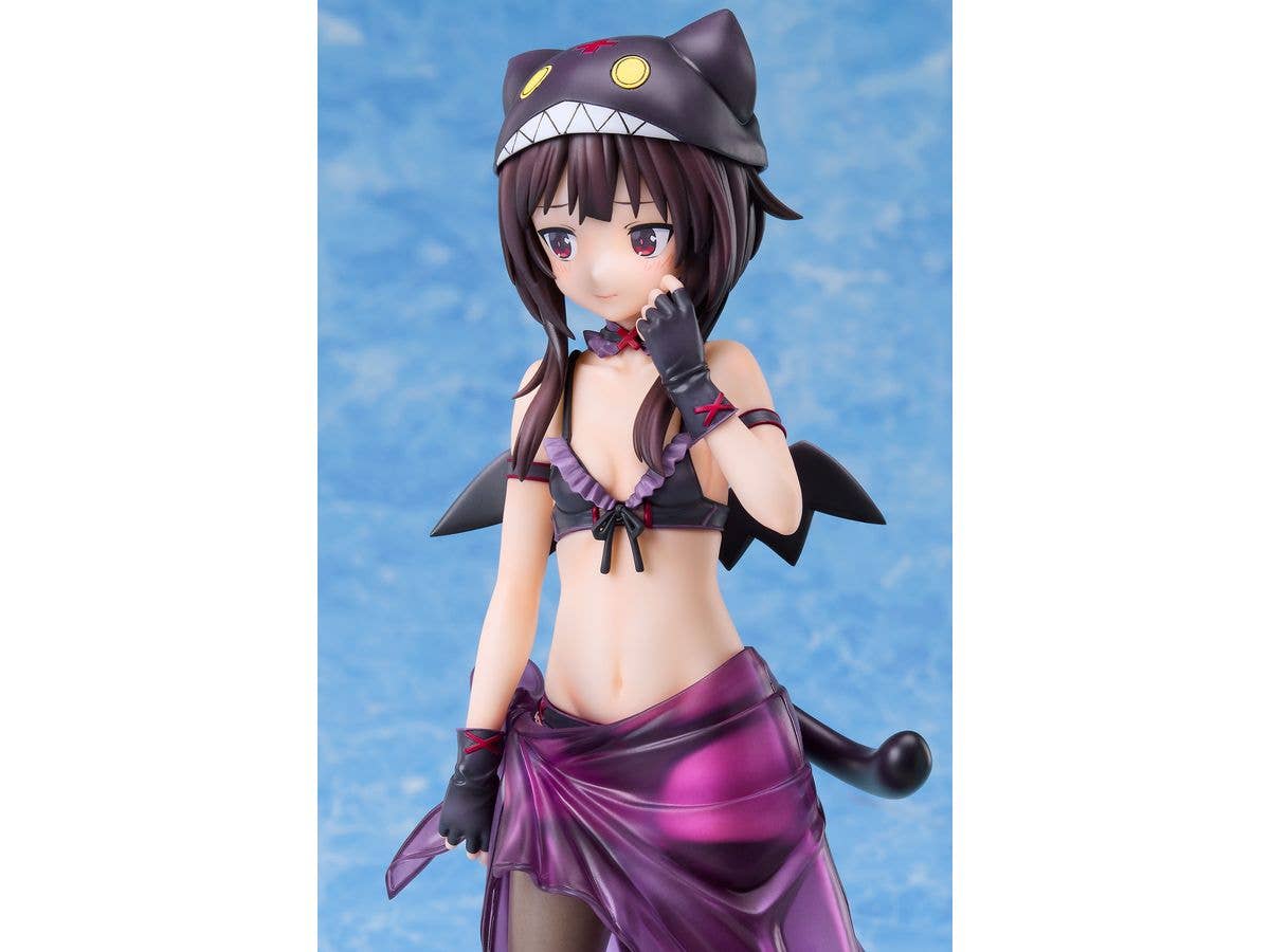 A.DIMENSION KONOSUBA:ANEXPLOSION on this wonderful world!! Megumin -Chomusuke Swimsuit- Ver. 1/7 Complete Figure | 4595057570010