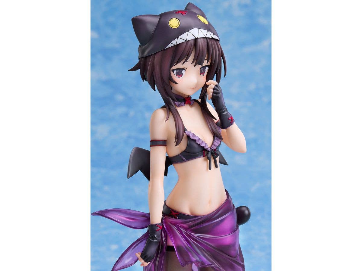 A.DIMENSION KONOSUBA:ANEXPLOSION on this wonderful world!! Megumin -Chomusuke Swimsuit- Ver. 1/7 Complete Figure | 4595057570010