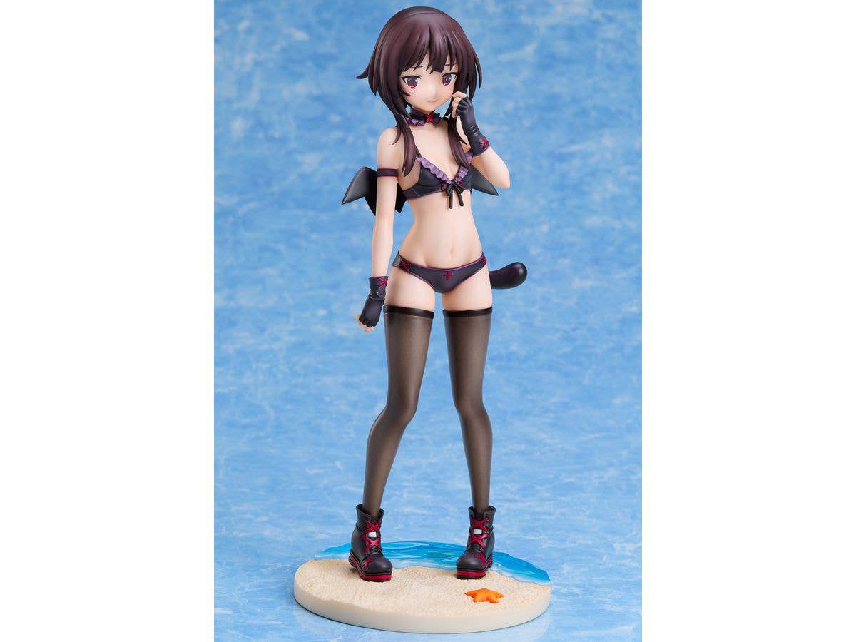 A.DIMENSION KONOSUBA:ANEXPLOSION on this wonderful world!! Megumin -Chomusuke Swimsuit- Ver. 1/7 Complete Figure | 4595057570010
