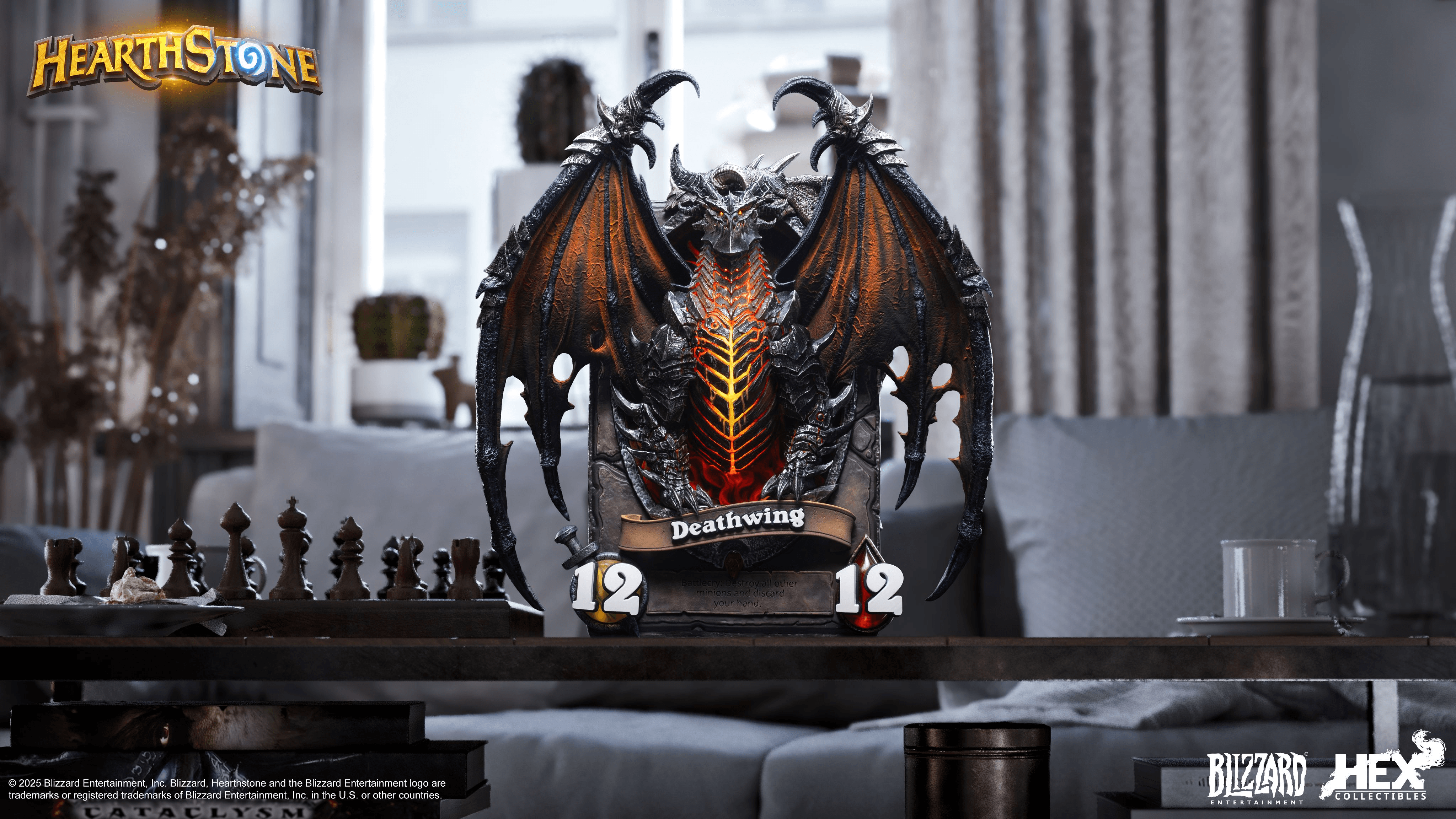 Blizzard Hearthstone® Deathwing Art Statue