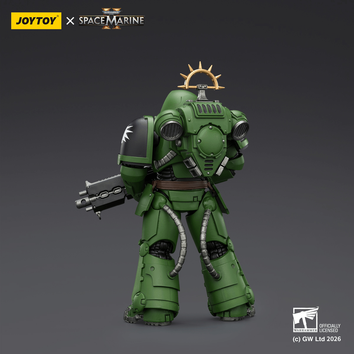 Game Edition Salamanders Heavy Intercessor with Heavy Bolt Rifle and Bolt Pistol | 6927054403677