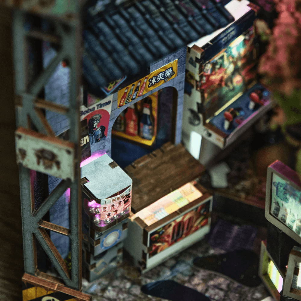 Kowloon Walled City 2049 Book Nook Kit | 8881300806026