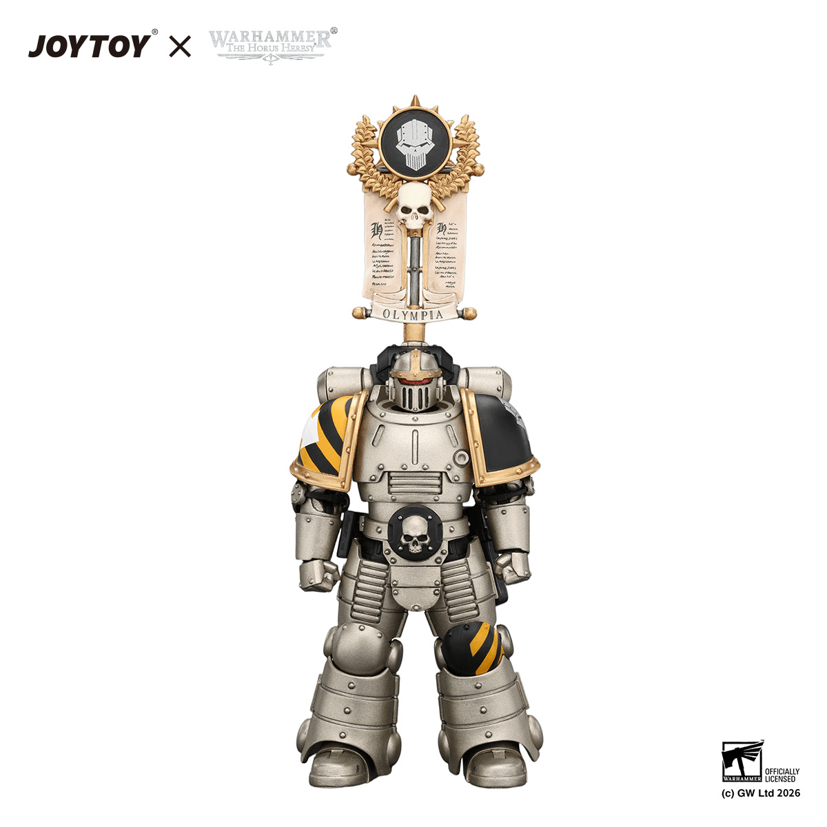 Iron Warriors MkII Legionary1 with Vexilla, Bolter and Bolt Pistol | 6927054404452
