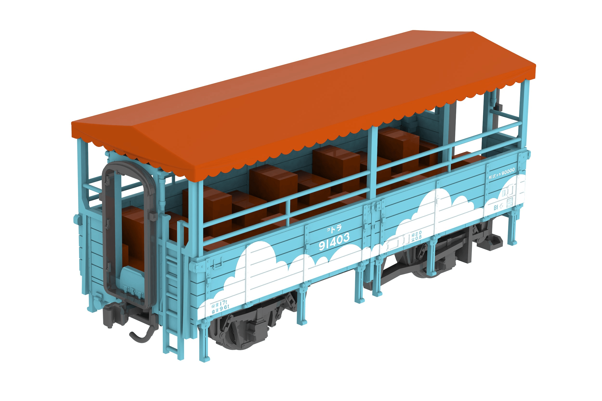 trolley train(MärchenBlue Painting) | 4582362389543