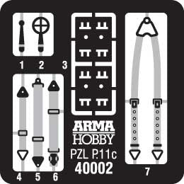 Arma Hobby 1/48 PZL P.11c Fighter Aeroplane Kit