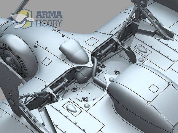 Arma Hobby 1/48 Hurricane Mk IIc | 5902734373496