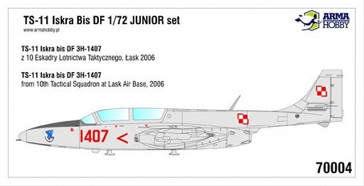 Arma Hobby 1/72 TS-11 Iskra Junior Set | 5907747900653