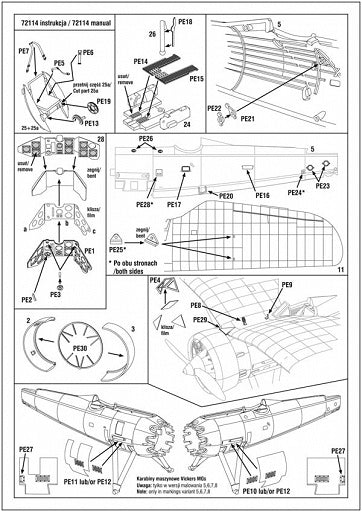 Arma Hobby 1/72 PZL P.7a Deluxe Set | 5907747900707