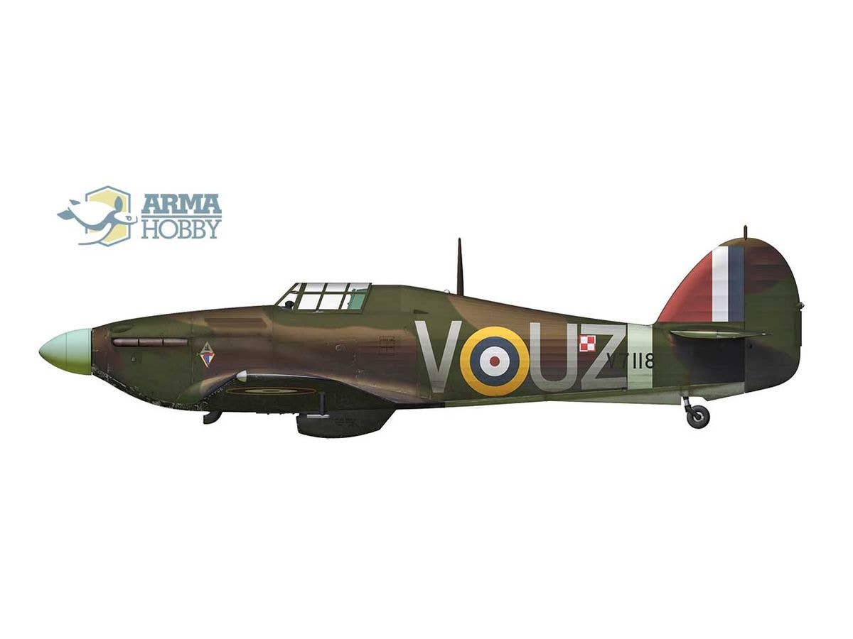 Arma Hobby 1/72 Hurricane Mk I Allied Squadrons Limited Edition | 5902734373281