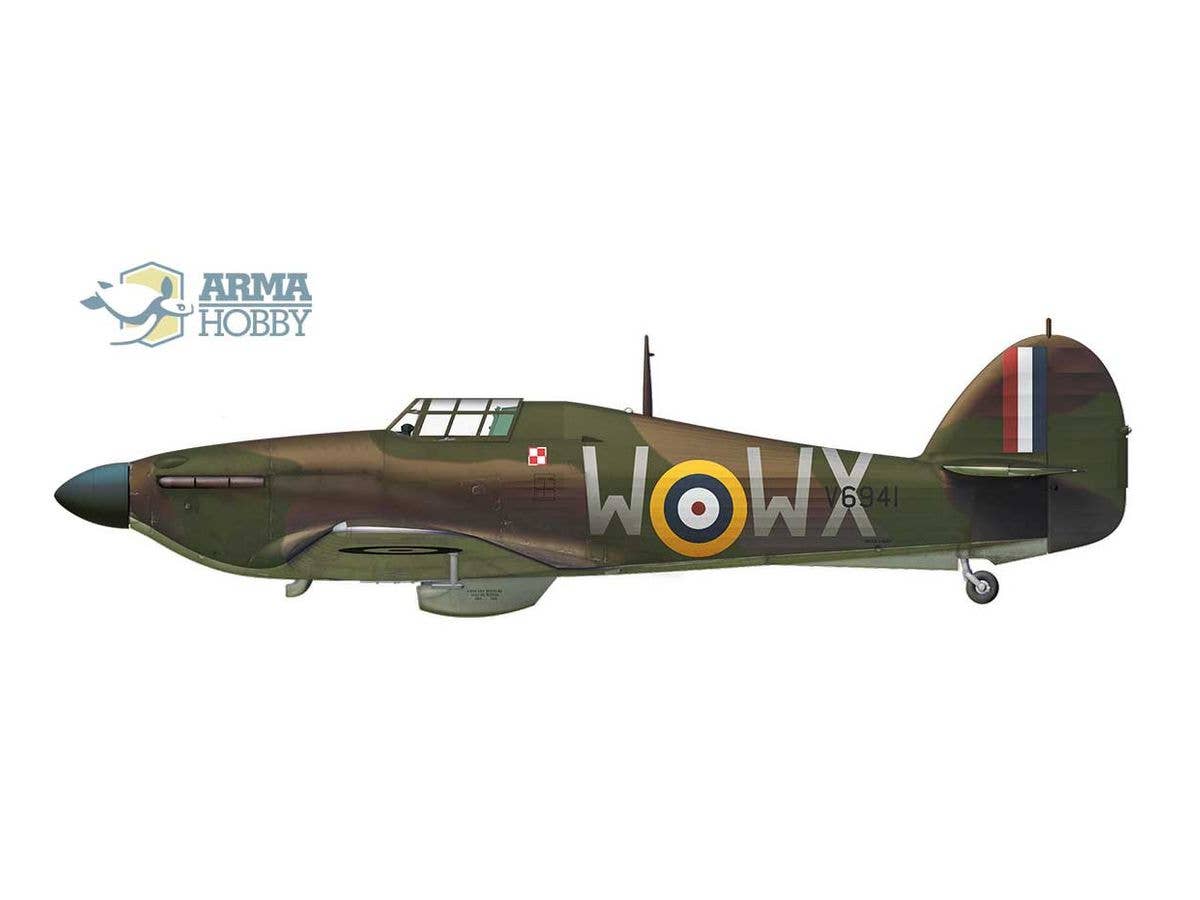 Arma Hobby 1/72 Hurricane Mk I Allied Squadrons Limited Edition | 5902734373281