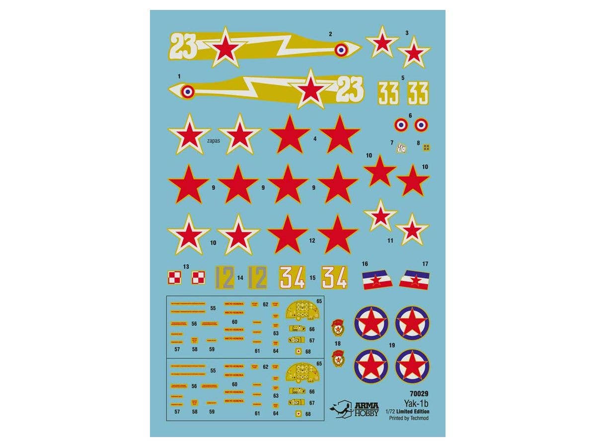 Arma Hobby 1/72 Yak-1b Allied Fighter Limited Edition | 5902734373212