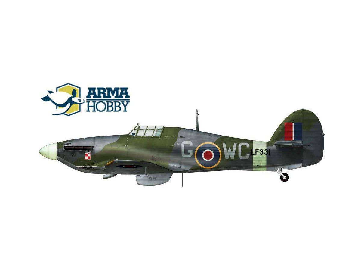 Arma Hobby 1/72 Hurricane Mk IIc Model Kit | 5902734373151