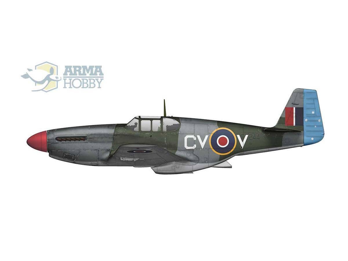 Arma Hobby 1/72 P-51 B/C Mustang Expert Set | 5902734373243
