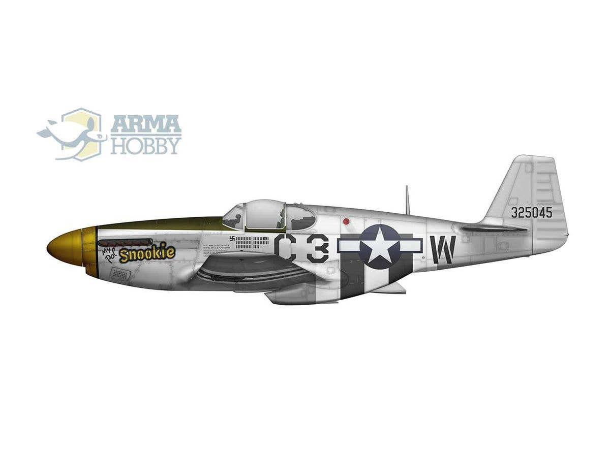 Arma Hobby 1/72 P-51 B/C Mustang Expert Set | 5902734373243