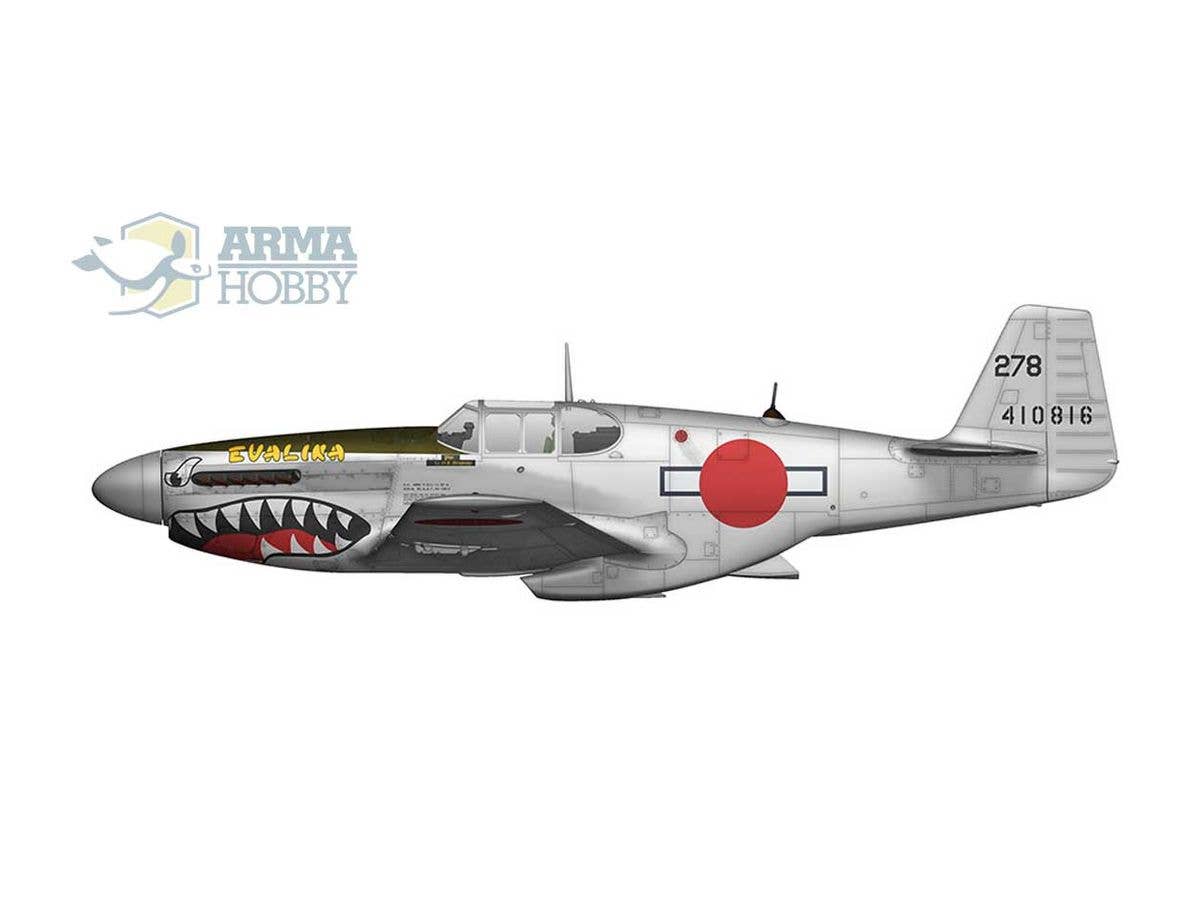 Arma Hobby 1/72 P-51 B/C Mustang Expert Set | 5902734373243