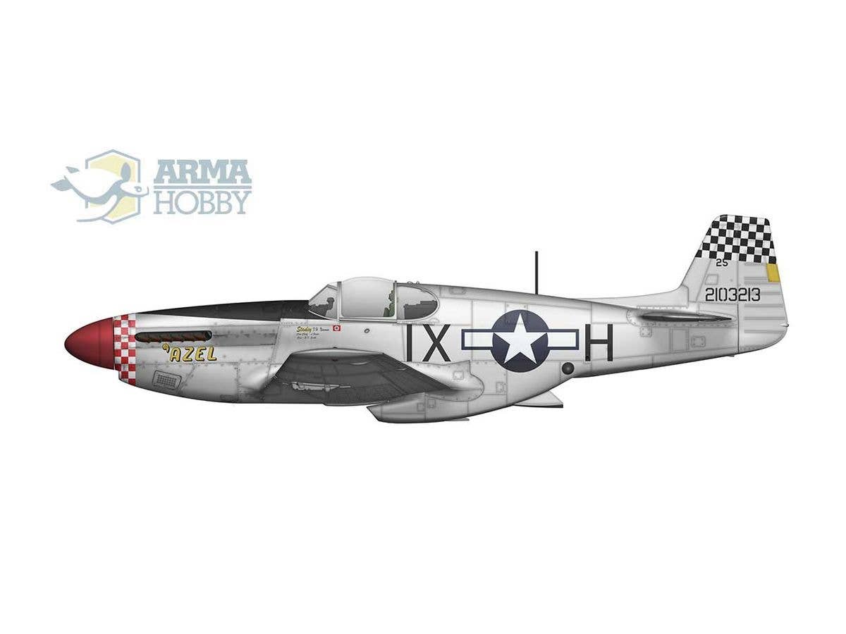 Arma Hobby 1/72 P-51 B/C Mustang Expert Set | 5902734373243