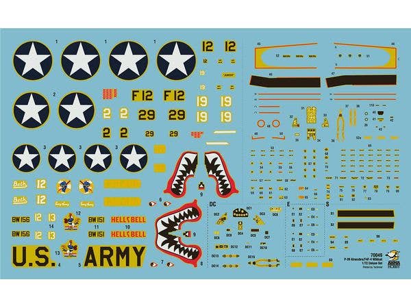 Arma Hobby 1/72 Cactus Air Force Deluxe Set – F4F-4 Wildcat® and P-400/P-39D Airacobra Over Guadalcanal | 5902734373458