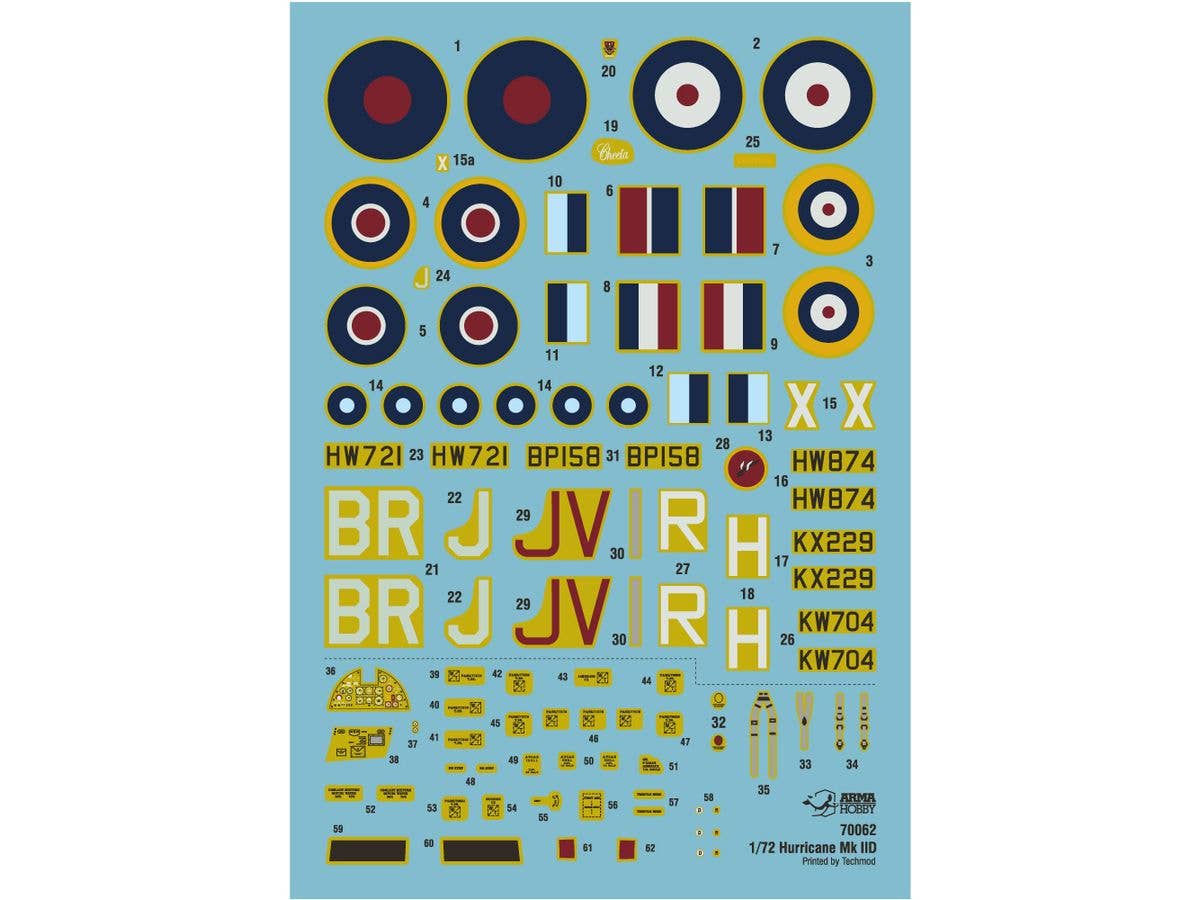 Arma Hobby 1/72 Hurricane Mk Ii D | 5902734373465