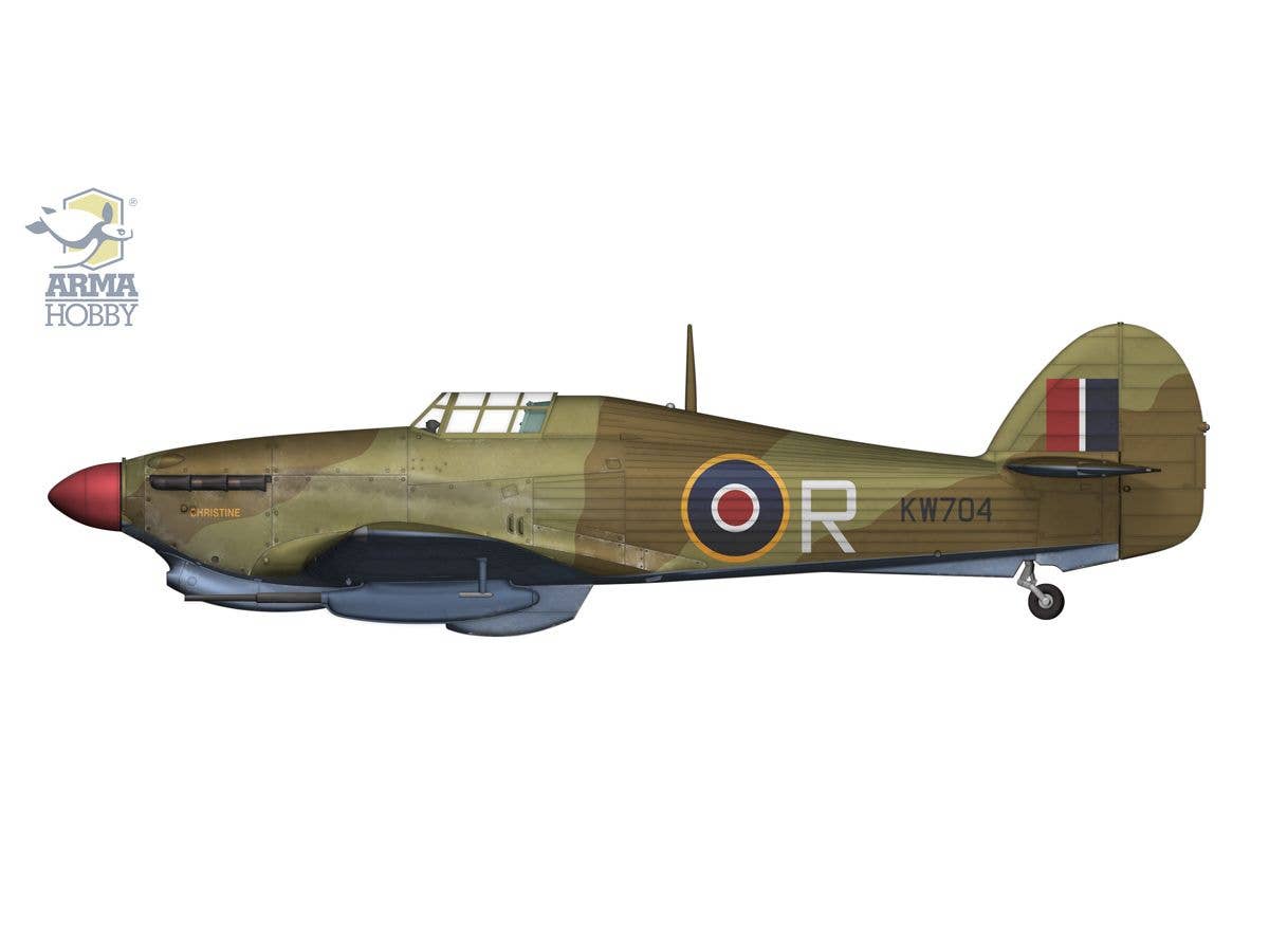 Arma Hobby 1/72 Hurricane Mk Ii D | 5902734373465