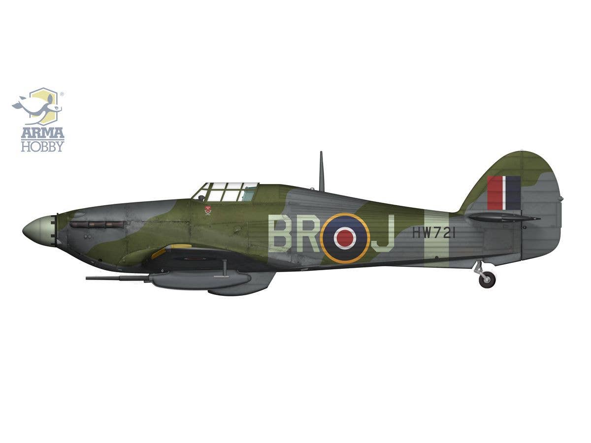 Arma Hobby 1/72 Hurricane Mk Ii D | 5902734373465
