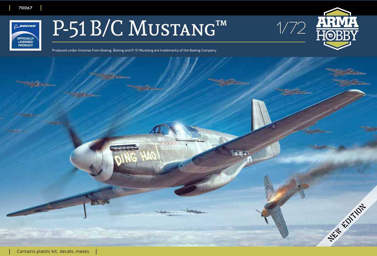Arma Hobby 1/72 P-51 B/C Mustang™ | 5902734373519