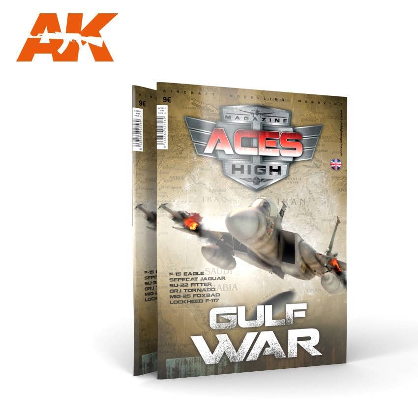 AK Interactive Aces High 13: Gulf War - English | 8436564927569