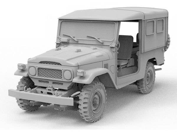 AK Interactive 1/35 FJ43 SUV with Soft top IDF & LAF | 8435568314092