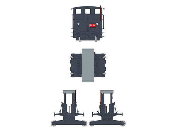 AK Interactive 1/35 Automotore FS 206/207/208 Sogliola Rail Shunter | 8435568314122