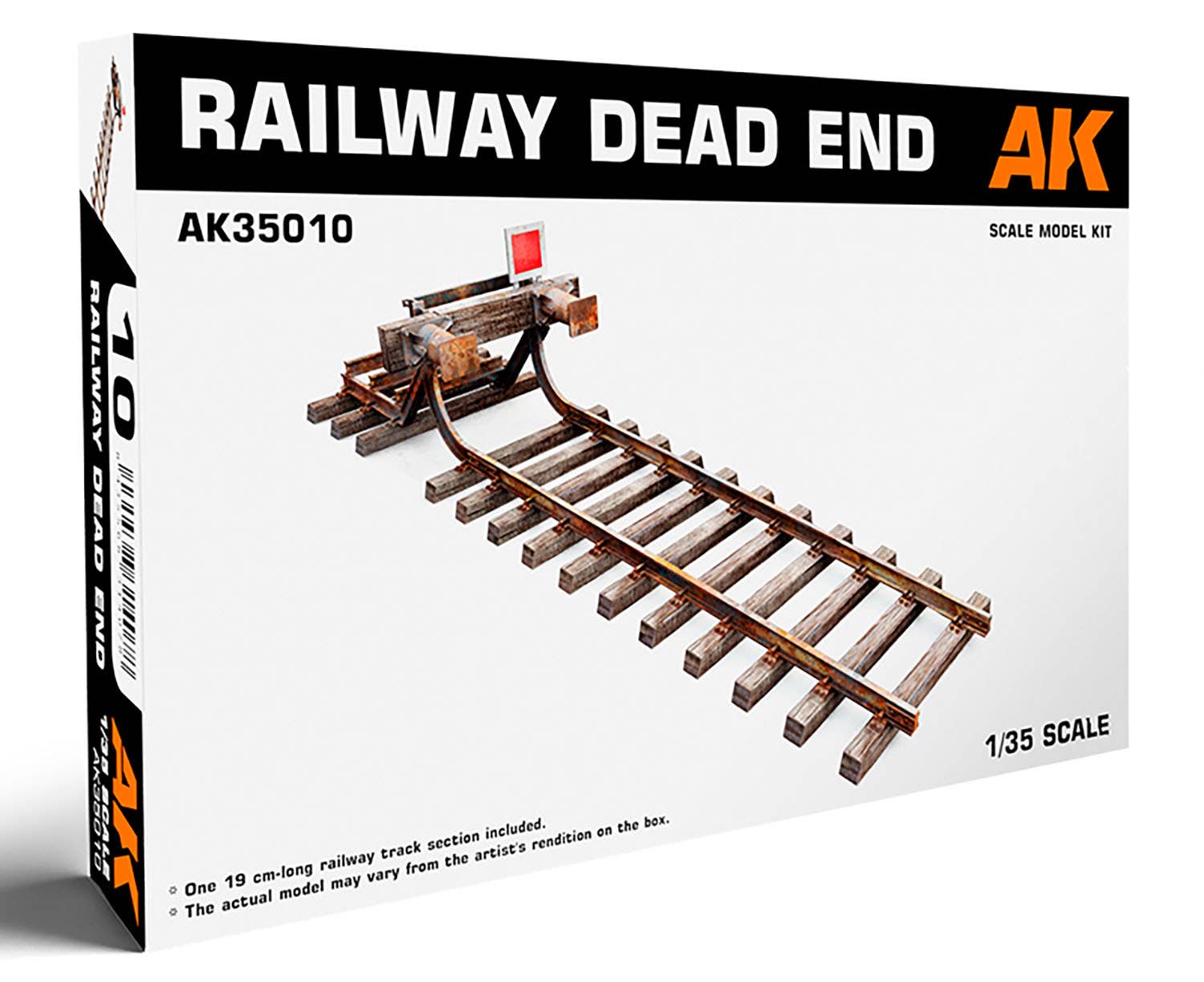 AK Interactive 1/35 Railway Dead End | 8435568314078