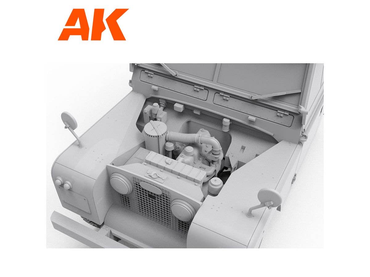AK Interactive 1/35 Land Rover 88 Series IIA -Station Wagon | 8435568328822