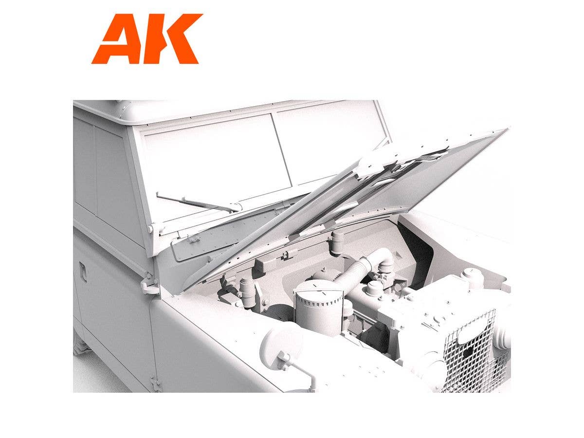 AK Interactive 1/35 Land Rover 88 Series IIA -Station Wagon | 8435568328822