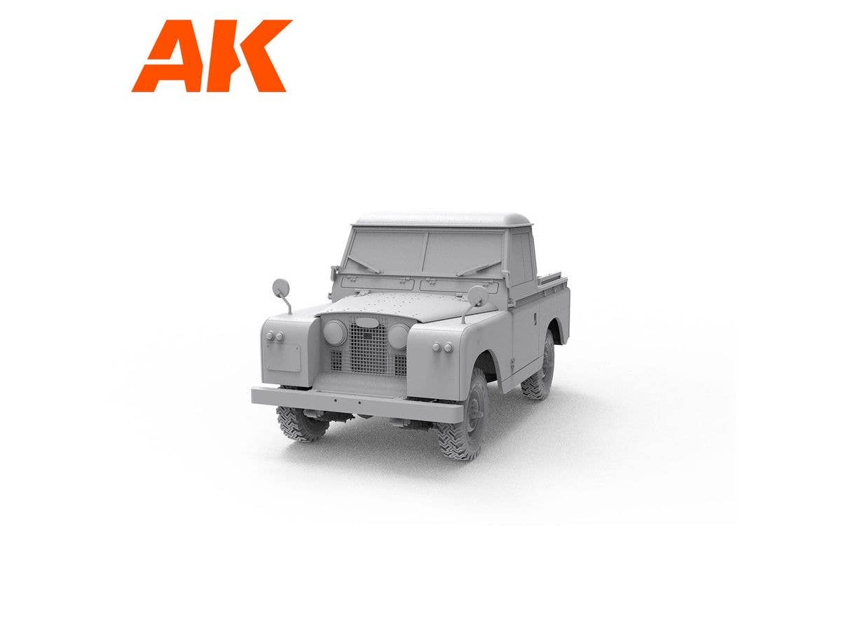 AK Interactive 1/35 Land Rover 88 Series IIA -Crane / Tow Truck | 8435568328839