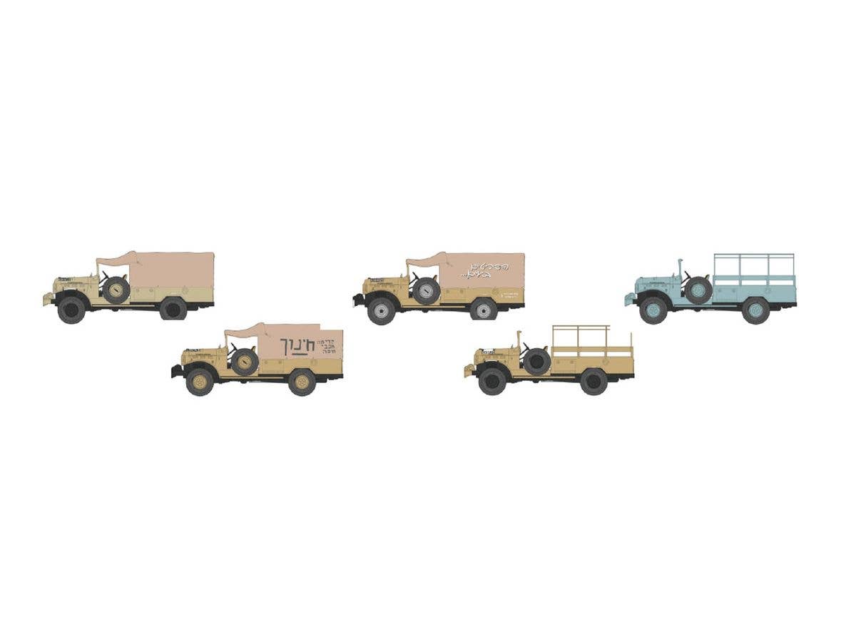 AK Interactive 1/35 IDF Power Wagon WM300 w/winch | 8435568342439