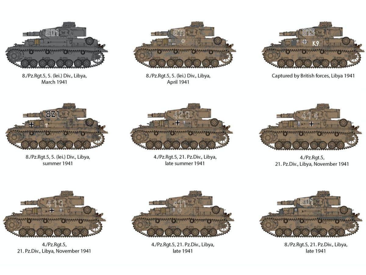 AK Interactive 1/35 PZ.KPFW.IV Ausf.D Deutsche Afrika Korps Plastic Model Kit | 8435568328907