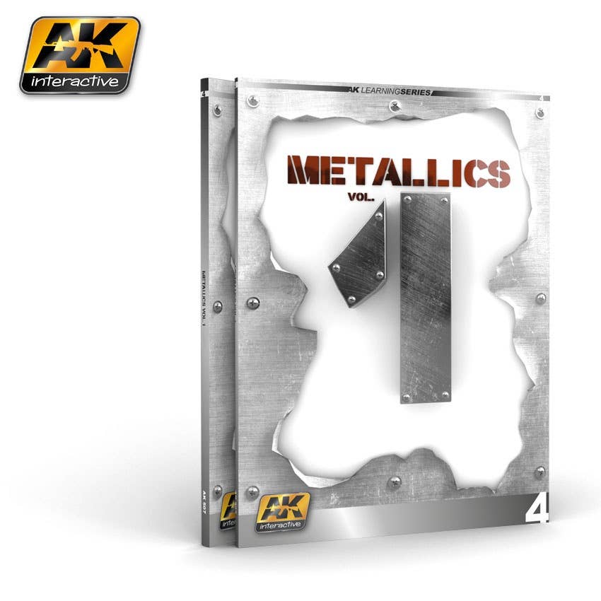 AK Interactive Learning Series #4 Metallics Vol.1 - English | 8436535575072