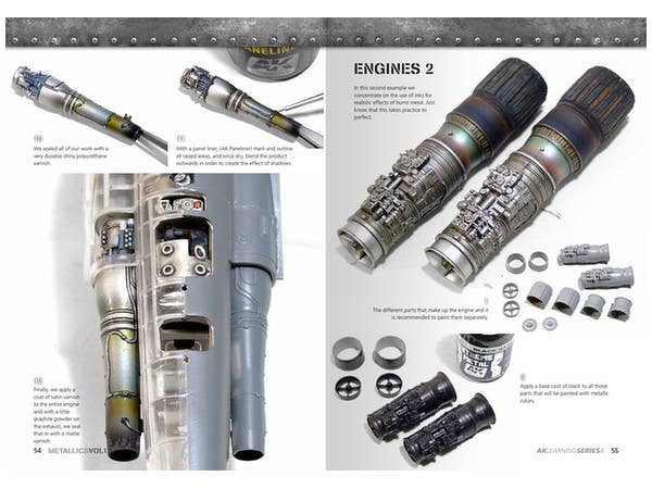 AK Interactive Learning Series #4 Metallics Vol.1 - English | 8436535575072