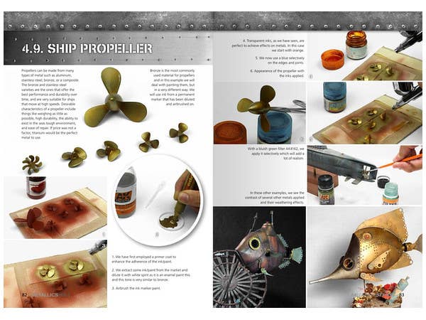 AK Interactive Learning Series #4 Metallics Vol.1 - English | 8436535575072