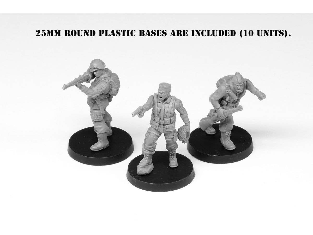AK Interactive FORTUNATE SONS 101st Airborne Division (10 Miniatures) Figures | 8435568339293