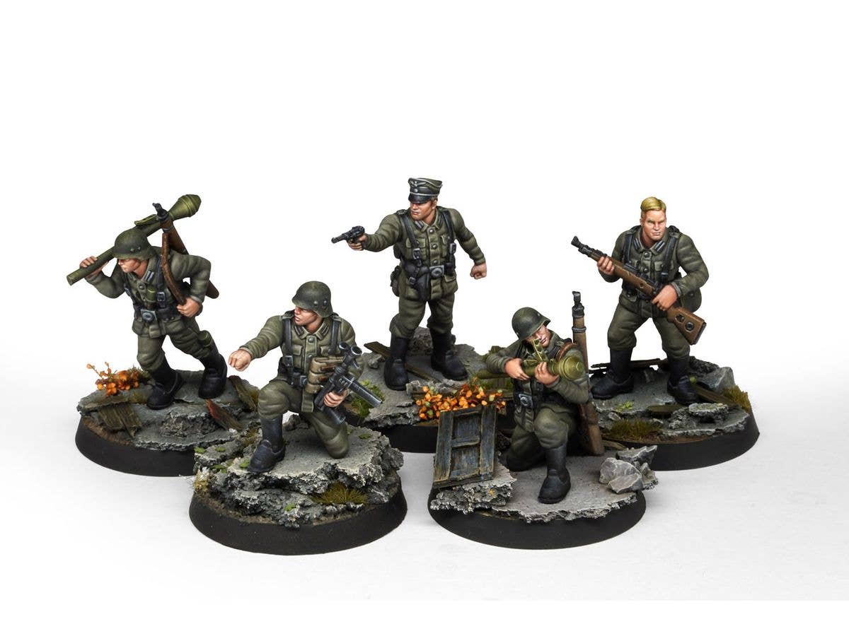 AK Interactive Fortunate Sons Panzergrenadier Division (10 Miniatures) | 8435568339309