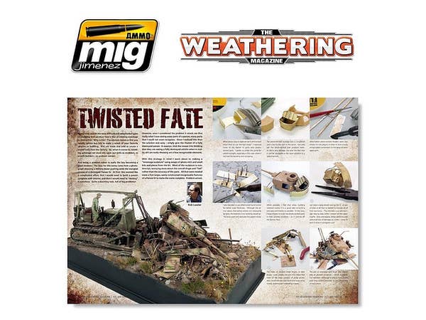 Ammo Mig The Weathering Magazine No 9: K.O. & Wrecks (English) | 8432074045083