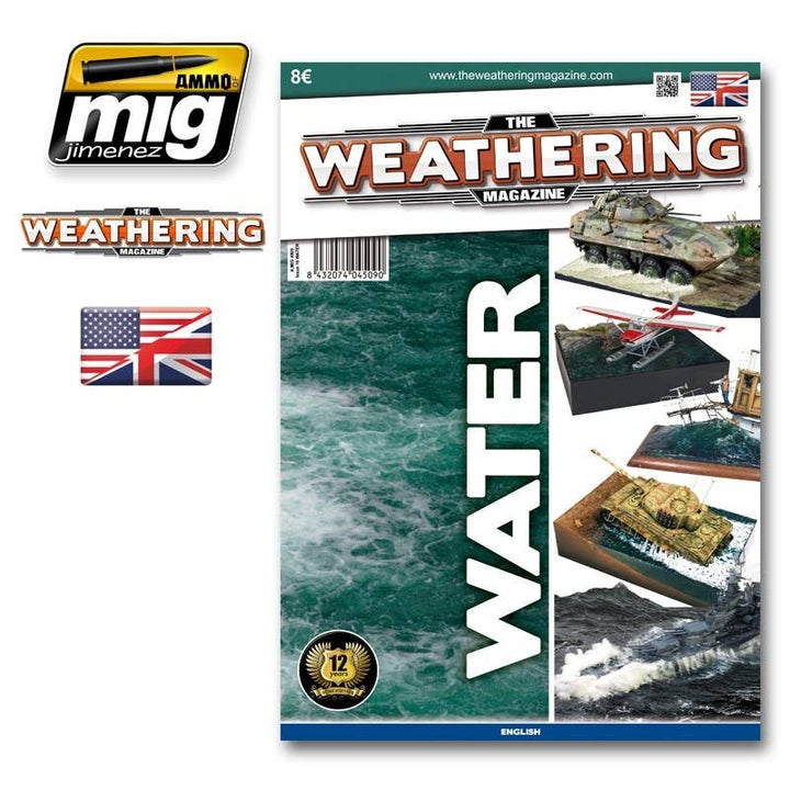 Ammo Mig The Weathering Magazine No 10: Water (English) | 8432074045090