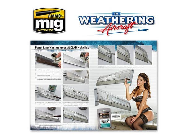 Ammo Mig The Weathering Aircraft Issue 01: Panels (English) | 8432074052012